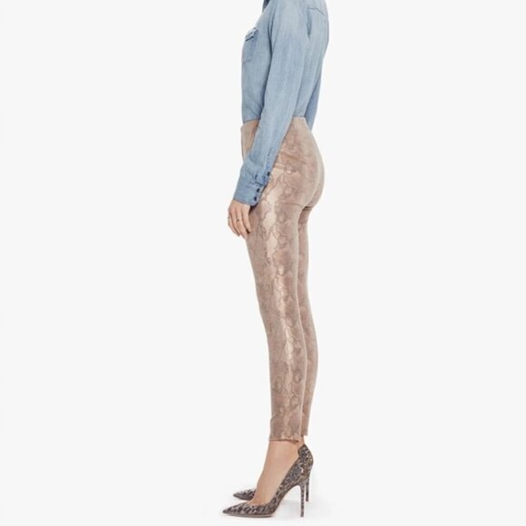 Mother Denim High Waisted Seamless Looker Ankle Pants in Slither size 30 - Picture 3 of 13